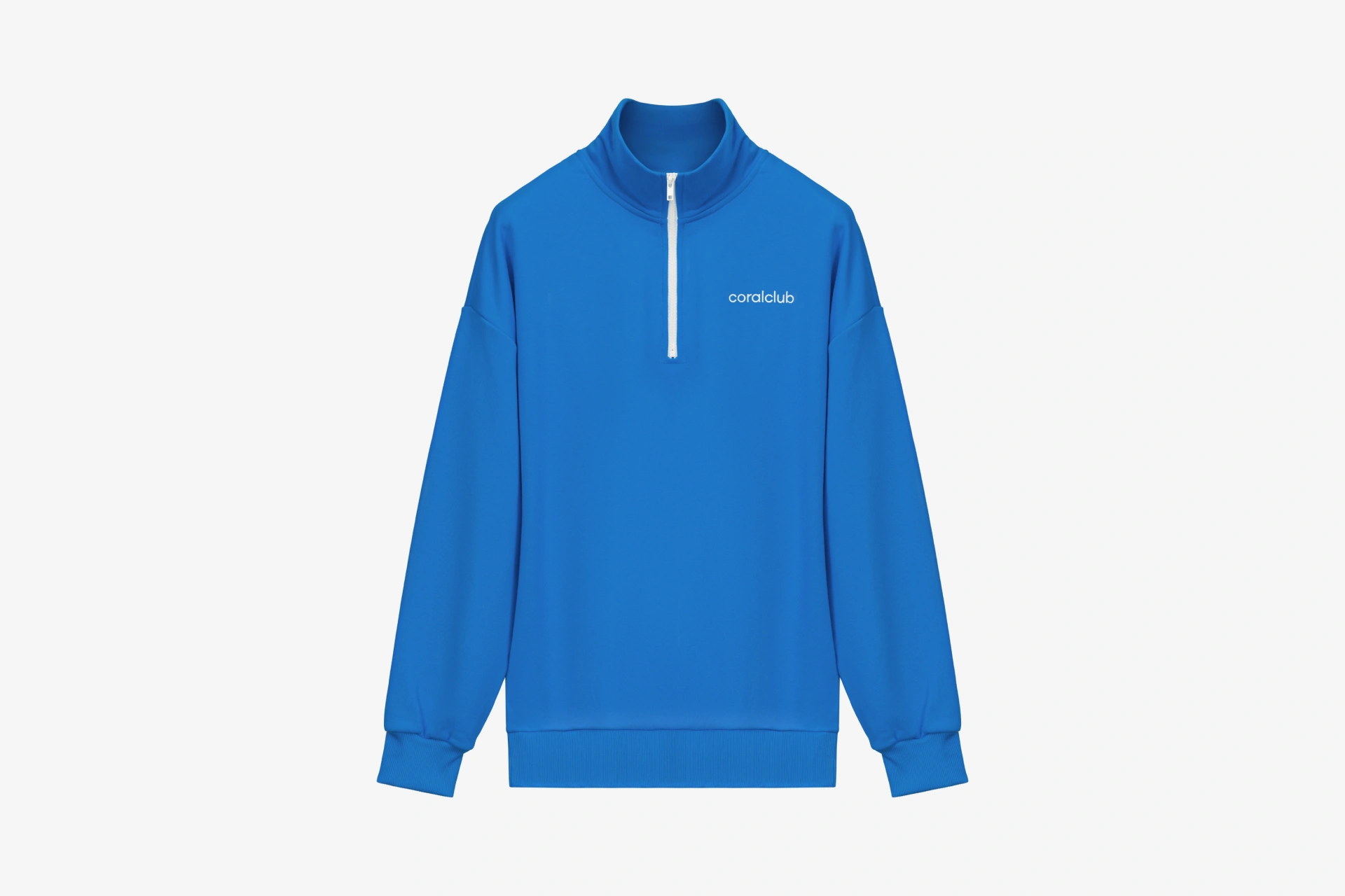 SWEATSHIRT ZIP, Dark blue, S