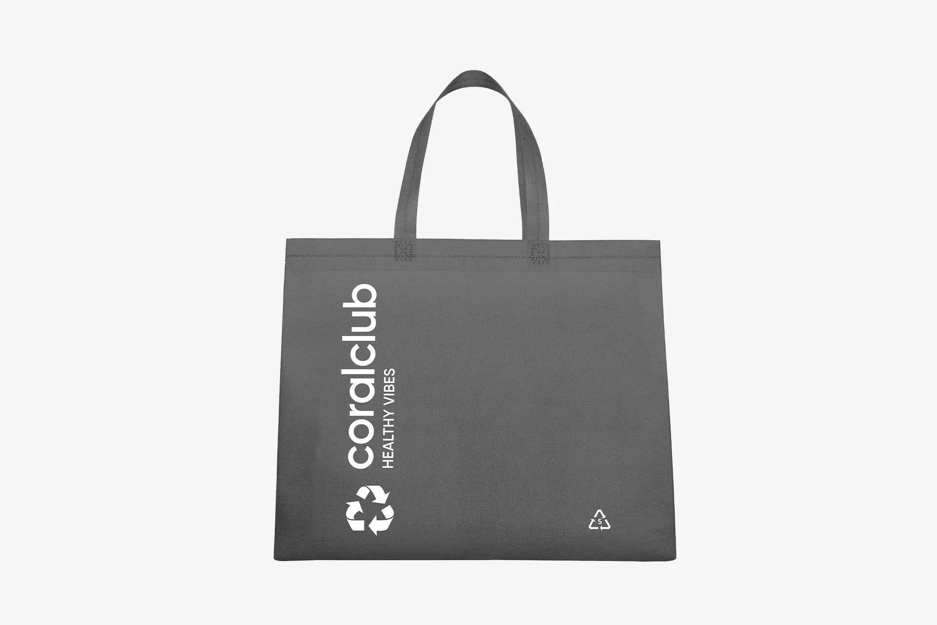 Spunbond bag, gray