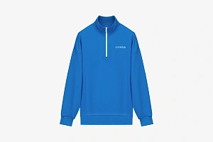 Hoodie zip dark blue